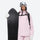 Women's 2-layer snowboard jacket and bibs - light pink jacket, for powder days and winter commute