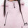 Women's 2-layer snowboard jacket and bibs - light pink, collar close-up detail, for powder days and winter commute