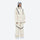 Women's snowboard jacket and wide-leg pants - pink jacket, on-model back view, for powder days and winter commute