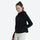 Luna women's 3L short hardshell jacket - black jacket views, for outdoor activities and travel