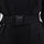 Women's 3-layer breathable ski suit - black, waist belt close-up detail, for skiing and snowboarding