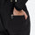 Women's waterproof 3L ski jacket and pants set - black bib pants, for resort and cross-country days