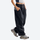 Breathable loose-fit trail pants with mesh lining - black hiking pants with black top, for warm-weather adventures