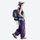 Unisex parachute hiking pants with hidden pockets - purple hiking pants, for daily outdoor wear