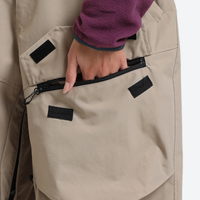 
                  
                    Women's waterproof 3L snow pants and jacket series - tan jacket with tan pants, for skiing and snowboarding
                  
                
