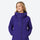 Women's 3L hardshell jacket - black and green color variants side and back views, for hiking and mountain adventures