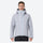 3L hard shell jacket waterproof - light gray color variant front and side views, for travel and everyday wear