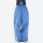 Colorblock snowboard jacket and pants set - women's blue pants with black base layer, for skiing and snowboarding