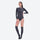 Women's 2mm one-piece wetsuit with socks - pink and gray color variants side and back views
