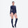 Women's thermal wetsuit suit with stockings - close-up details of zippers seams and anti-slip strips, anti-slip strip