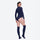 Women's 2mm one-piece wetsuit with socks - close-up details of zippers seams and anti-slip strips, knee-high socks included