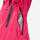 Women's waterproof snow jacket and pants set - pink snow pants with black top, for cold-weather winter sports