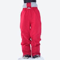 
                  
                    Waterproof snow jacket and pants set - women's cream pants with black base layer, waterproof breathable shell fabric
                  
                