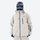 Breathable ski jacket and snow pants combo - women's black slim fit, on-model back view, for resort and backcountry days