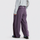 Smoky purple outdoor utility pants worn rear three-quarter view