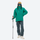 Women's 3L rain jacket for hiking - close-up details of zippers and technical features, for hiking and mountain adventures