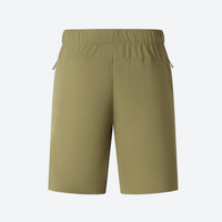 
                  
                    Men's UPF 50 rashguard and boardshorts set - olive green shorts color variant views, for surfing and water sports
                  
                
