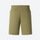 Men's UPF 50 rashguard and boardshorts set - olive green shorts color variant views, for surfing and water sports