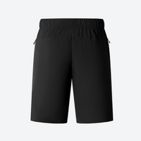 
                  
                    Long sleeve sun protection shirt with shorts - close-up details of fabric collar and shorts
                  
                