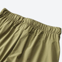 
                  
                    Long sleeve sun protection shirt with shorts - cream and gray shorts color variant views, for paddleboarding and kayaking
                  
                